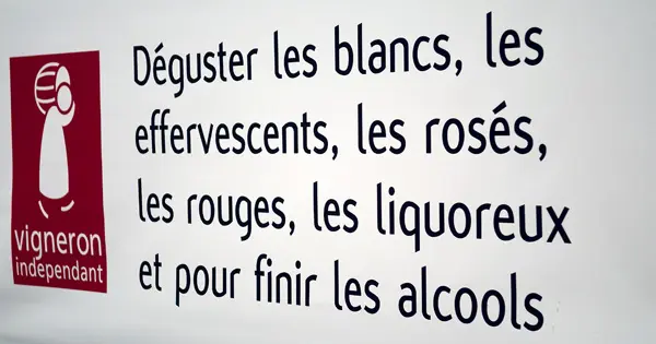 Salon des Vins des Vignerons Indépendants Strasbourg Februar 2009