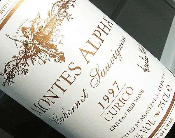 Montes Alpha Cabernet Sauvignon 1997