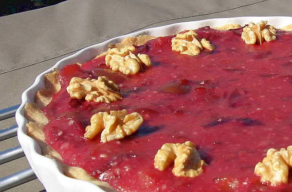 Zwetschgen-Walnuss-Tarte