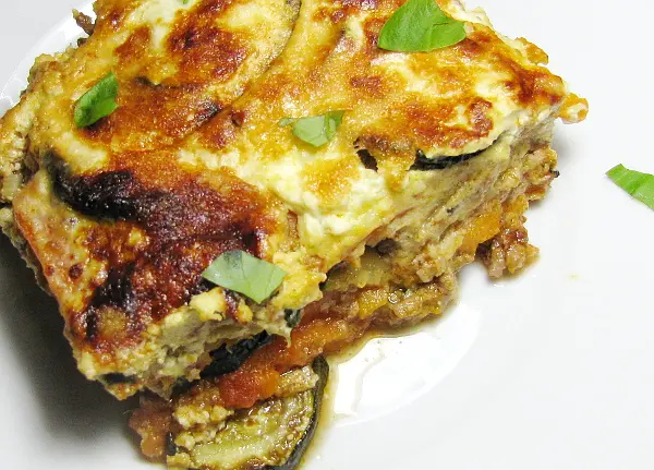 Süßkartoffel-Zucchini-Moussaka