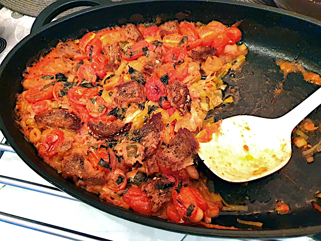 Tomaten-Kokos-Cassoulet